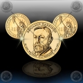 ZDA $1 (23th. President) 2012 P+D "Benjamin Harrison"